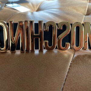 Moschino leather belt